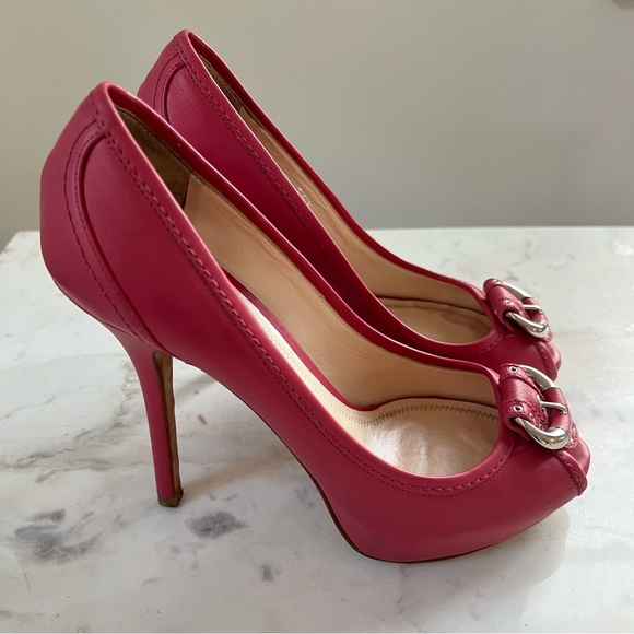 Pink Christian Dior Pumps 6.5 - Picture 3 of 16